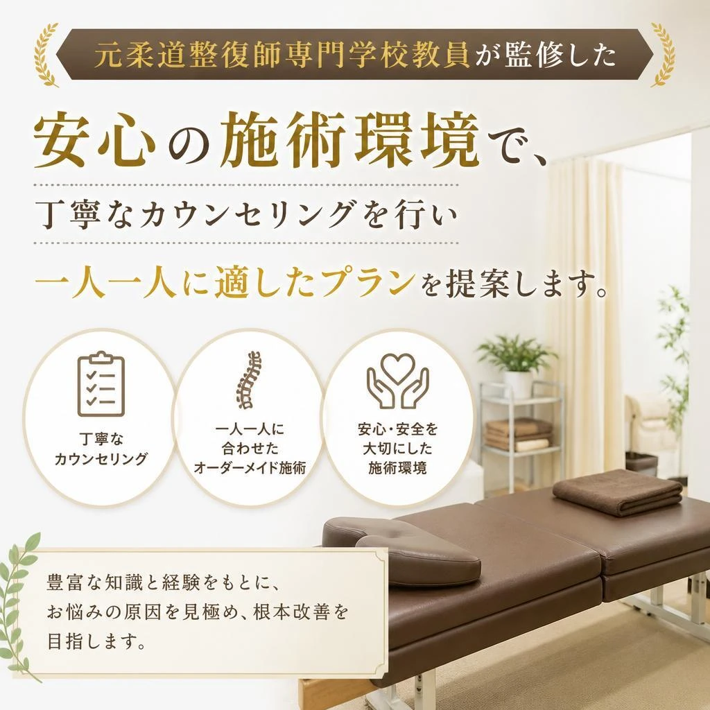 「きざき整骨院」の特徴