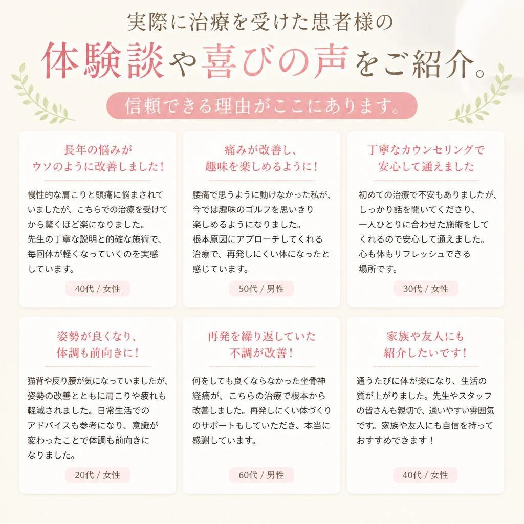 患者様の声